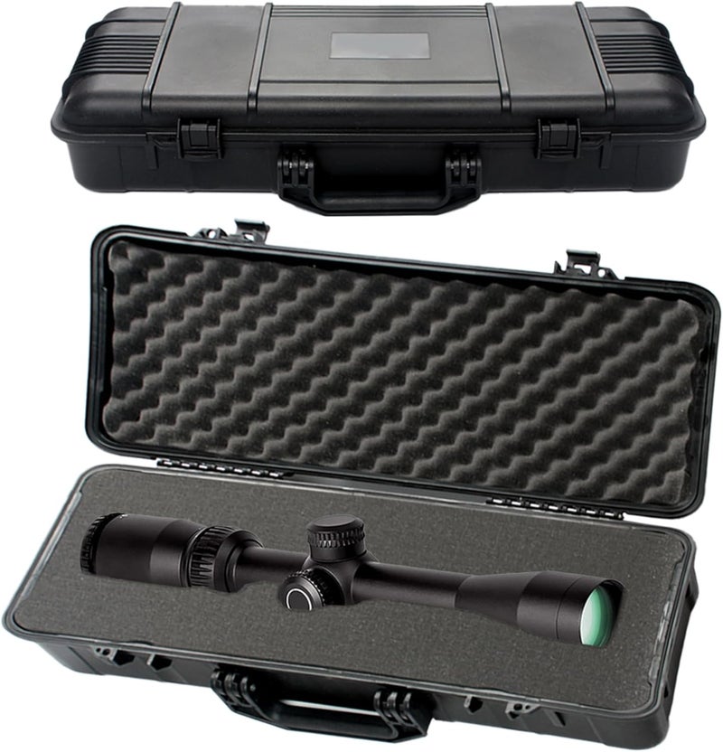 Reliable1st Riflescope Protective Carry Case with 3 Layers of Foam Protection | Heavy Duty Waterproof & Crushproof - Image 1